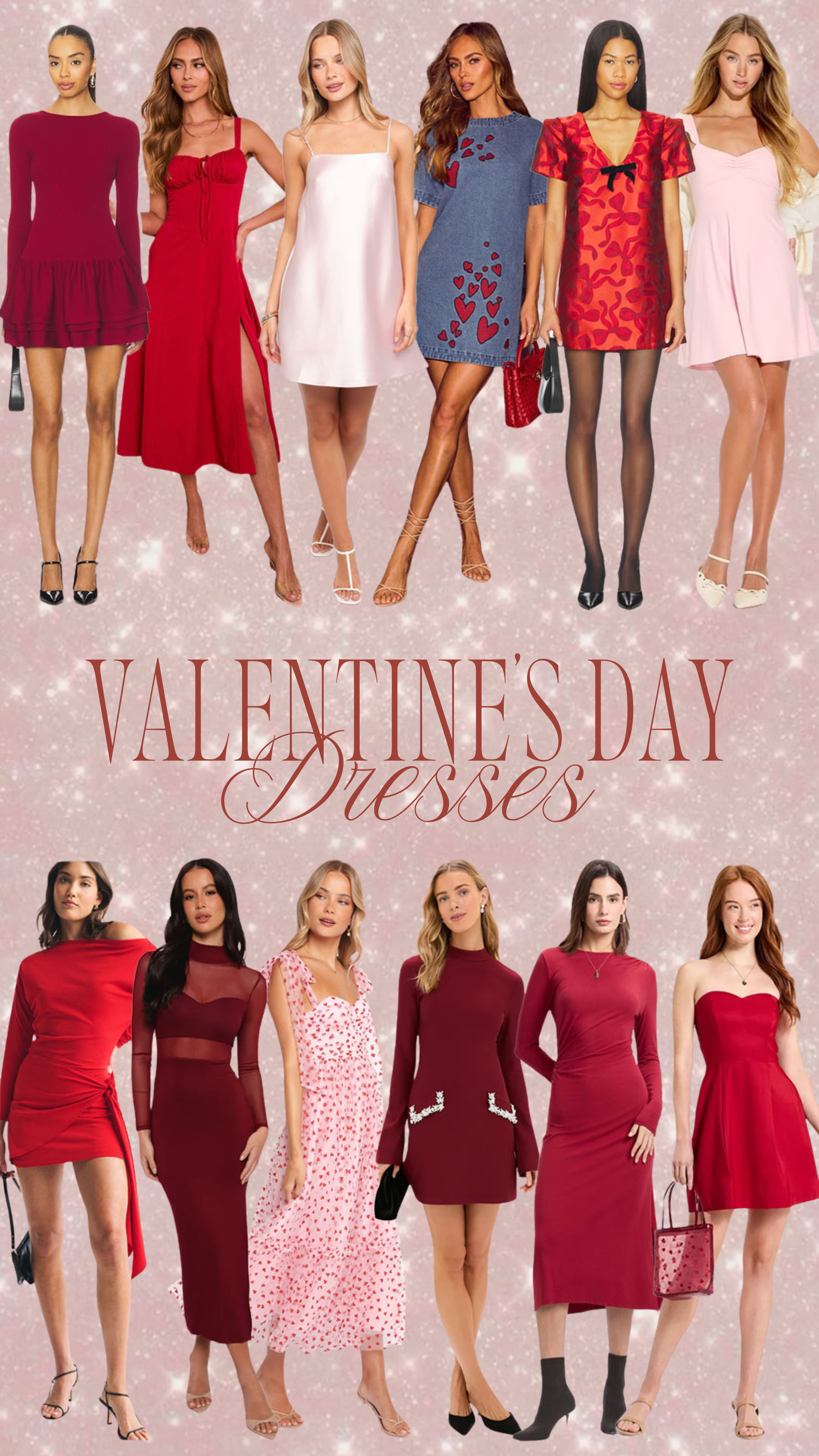 Valentine's Day Dresses | Valentine's Day Outfits | What to wear for Valentine's Day 

 #LTKSeasonal #LTKFindsUnder100