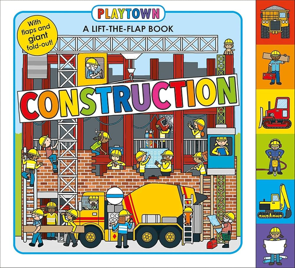 Playtown: Construction: A-Lift-the-Flap-Book | Amazon (US)