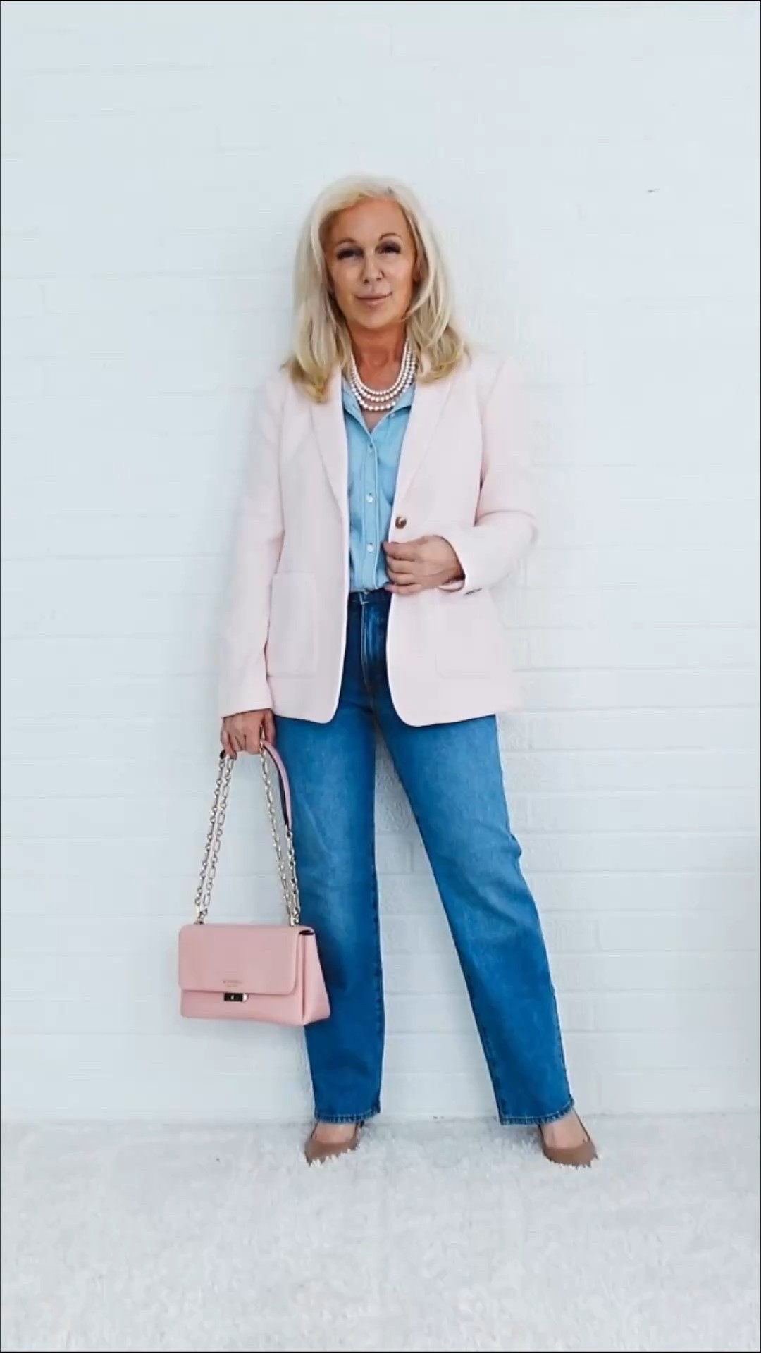 💗 What if I told you Valentine’s Day style doesn’t need hearts… or red… or anything cliché?

💌 Because this is grown-woman VALentine energy.
Soft blush tailoring. Polished denim. Quiet luxury confidence. Nothing loud. Nothing try-hard. Just effortless style that says she knows exactly who she is.

🗣️And here’s the truth no one tells women in midlife—
the most powerful Valentine’s look isn’t about impressing anyone else.
It’s about becoming the woman you’d fall in love with yourself. ✨

💕Welcome to VALentine’s Day, Midlife It Girl edition.

💬Comment VAL if you want more elegant Valentine’s outfit ideas for women 45+.


xoxo,
VALarie
 
#valentinesdayoutfit #womenover40 #womenover50 #womenover60 

#LTKPetite #LTKOver40 #LTKValentine