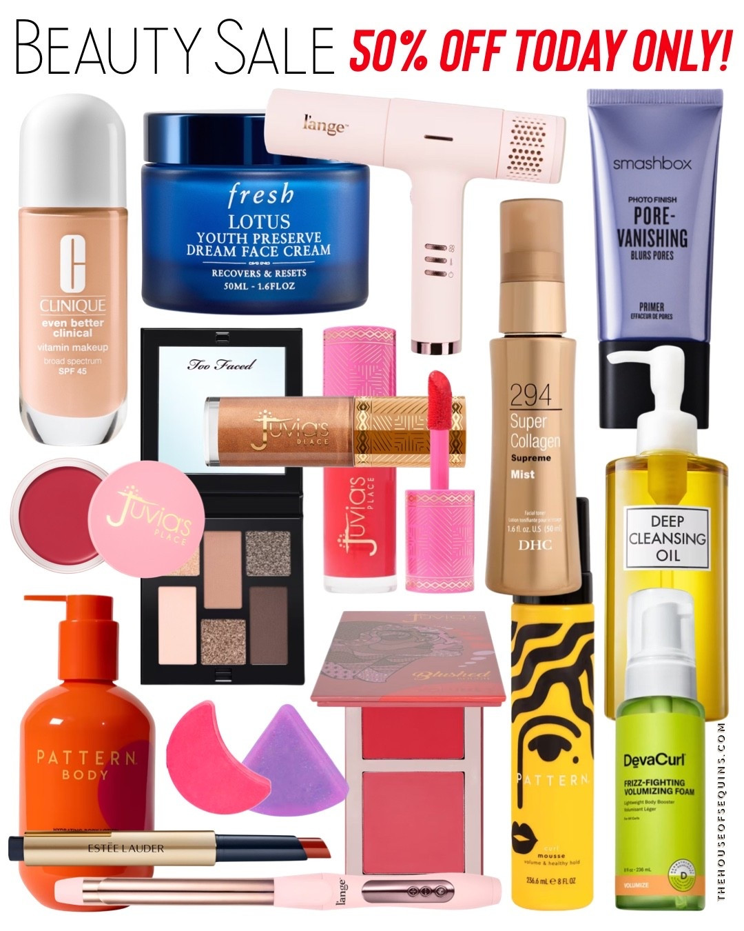 Shop Ulta’s 21 Days of Beauty Event! 50% OFF select items TODAY ONLY! 

