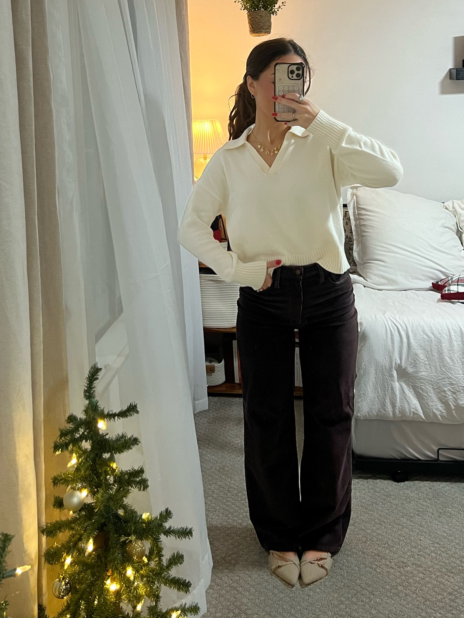 work outfit of the day for going in office! Pants are from last year from target but linked a super similar pair from gap that are on sale! wearing a small in the sweater

fall work outfit, fall workwear, workwear inspo, business casual

#LTKFindsUnder100 #LTKFindsUnder50 #LTKWorkwear