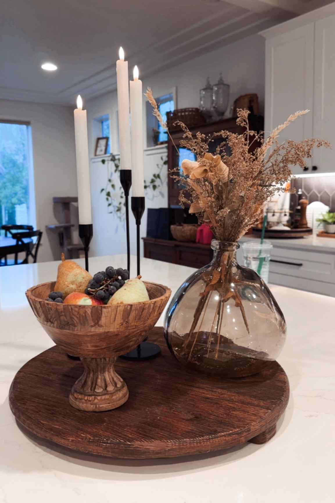 These battery candles look SO real! They are wax and look so good. Not to mention it has a timer, dimmer settings and 3 different modes. I bought three packs of these and my house is a literal vibe! 

#LTKSeasonal #LTKFallSale #LTKHome