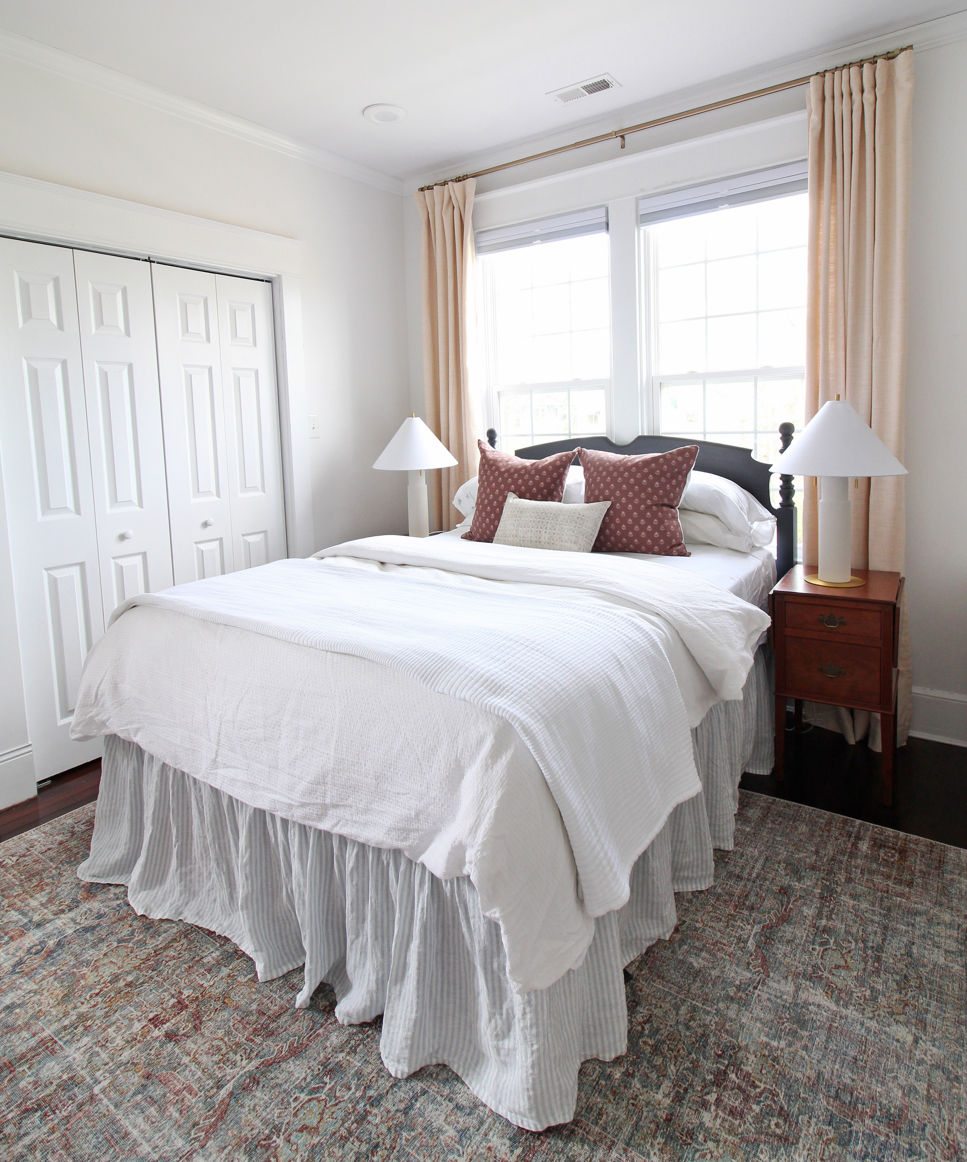 Our guest room/nursery was one of the hardest places to say goodbye to in our old house, but it's a pretty good representation of the style and vibe I want to carry into the new house!

It's hilarious to think about where everything in this room is right now. Some of it moved to the master in the new house and the rug is currently in our living room in the old house for staging as we get it ready to sell...One day everything will be under one roof! 

 #LTKHome