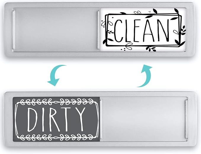 BabyPop! Newest Design Dishwasher Magnet Clean Dirty Sign Indicator, Trendy Universal Kitchen Dis... | Amazon (US)