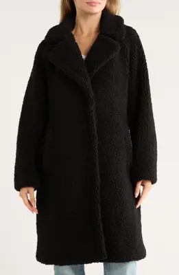 Lucky Brand Missy Faux Shearling Coat in Army at Nordstrom Rack, Size Medium | Nordstrom Rack