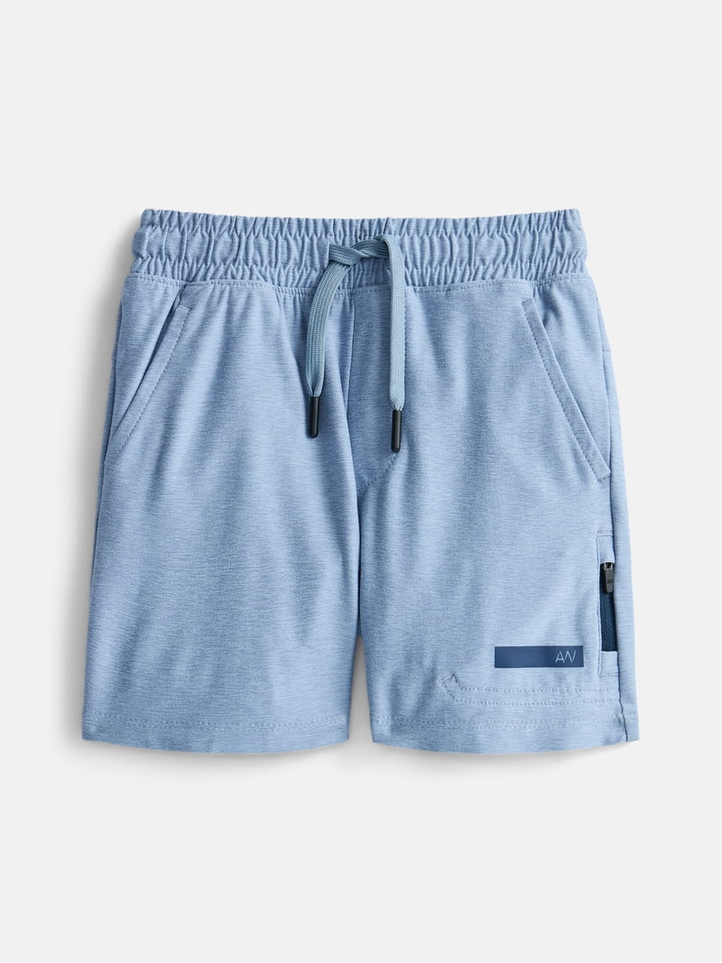 Athletic Works Boys ButterCore Knit Shorts, Sizes 4-18 | Walmart (US)