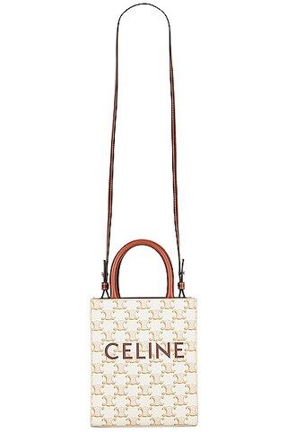 Celine Triomphe Vertical Cabas Tote Bag | FWRD 