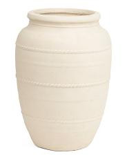 15.5x20in Fiberclay Tall Urn Planter | TJ Maxx