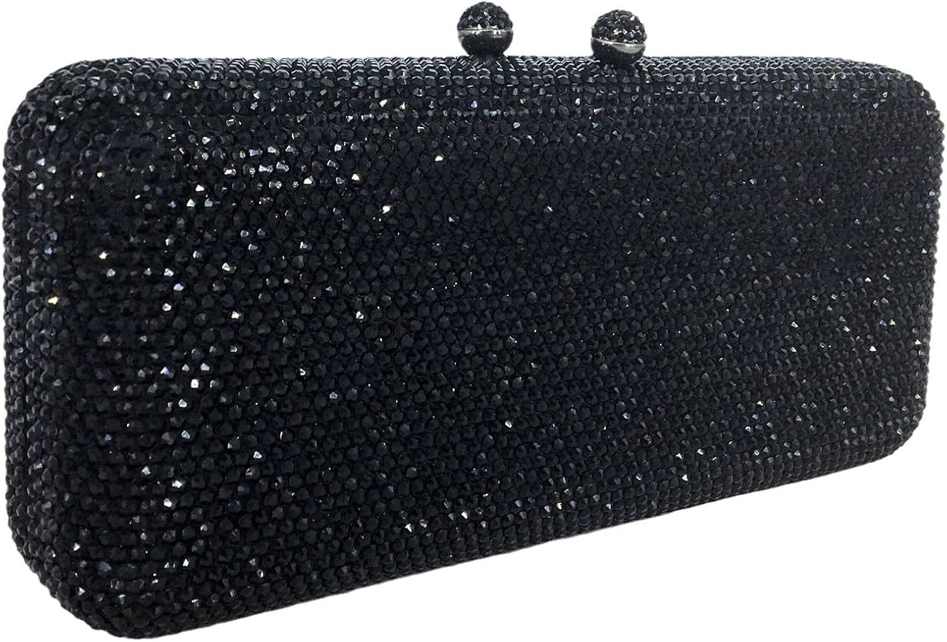 Boutique De FGG Evening Bags and Clutches Women Formal Crystal Clutch Handbags Wedding Rhinestone... | Amazon (US)