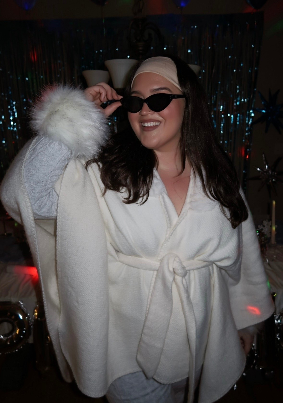 If you haven’t ever hosted a theme party at home as an adult, this is your reminder to do it now! This Apres-ski theme party was such a great time and the outfit was comfy, cozy and so on theme. 
Theme party, ski lodge vibes outfit inspo 

#LTKPlusSize #LTKSaleAlert #LTKSeasonal