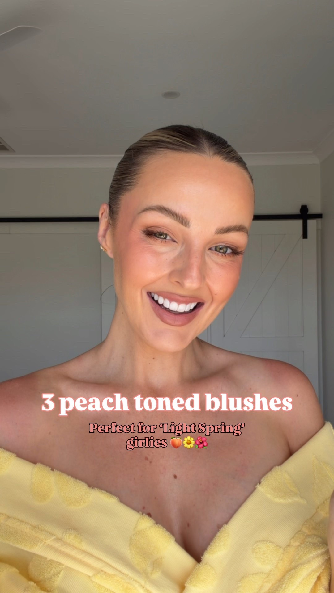 3 peach toned blushes that are perfect if you are a light spring colour season 

#LTKbeauty #LTKaustralia #LTKstyletip
