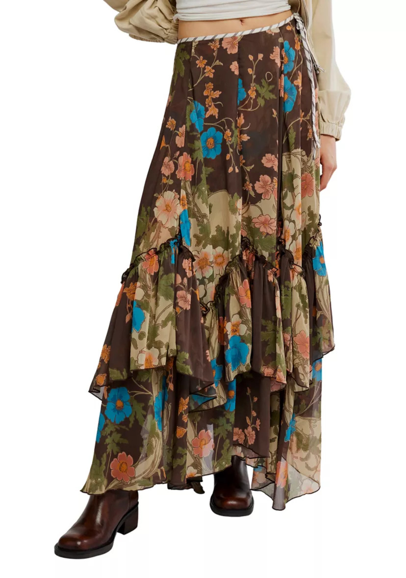 Palermo Villa Chiffon Maxi Skirt | Belk