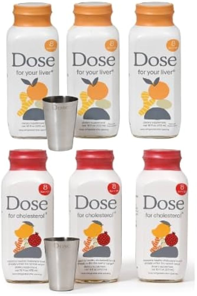 DOSE for Your Liver (3 Pack) for Cholesterol (3 Pack) | Amazon (US)