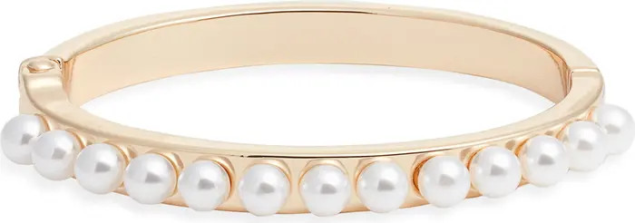Faux Pearl Orb Bangle | Nordstrom