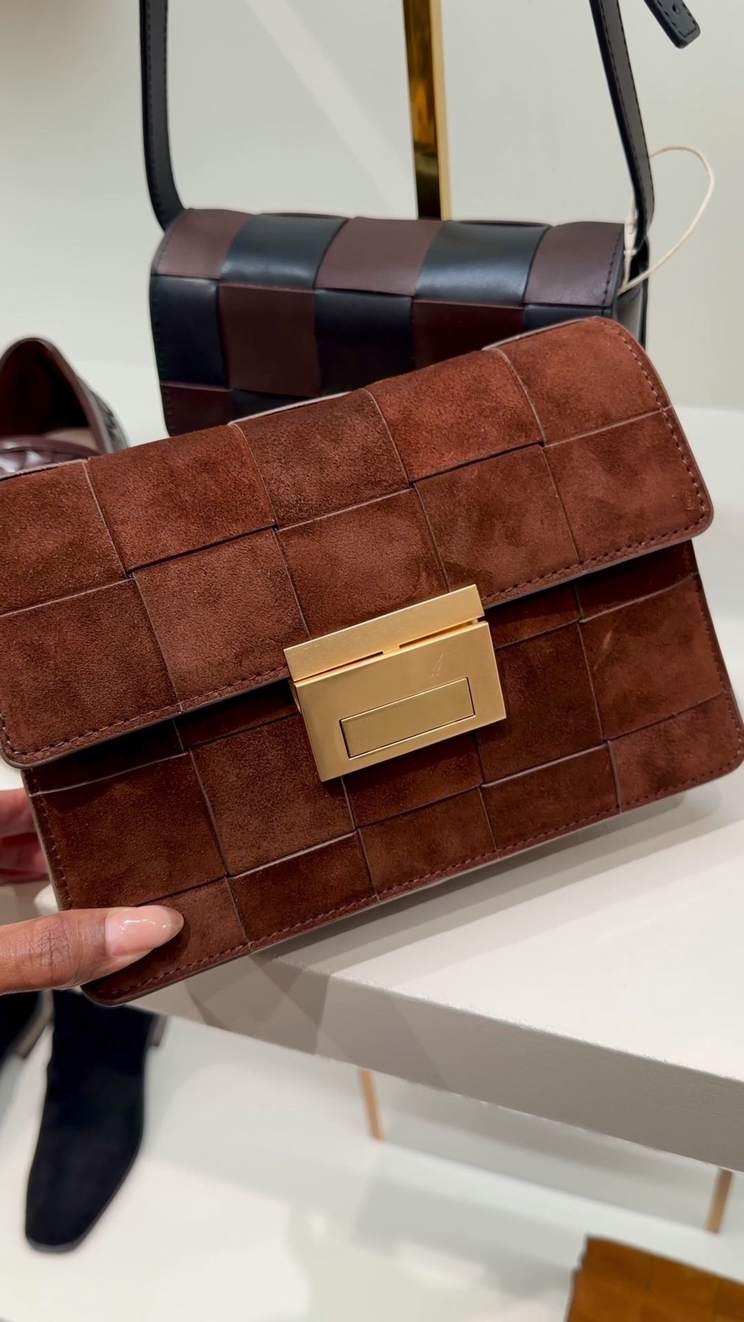 The perfect fall and winter handbag from Loeffler Randall - the brown color is so rich! 