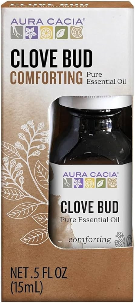 Aura Cacia Essential Oil, Clove Bud, 0.5 Ounce | Amazon (US)