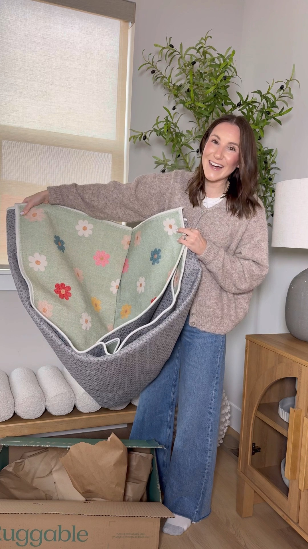 Our new Ruggable for Banks play space! They have so many cute options for kids right now! 

Playroom | kids rug | floral rug | Ruggable 

#LTKKids