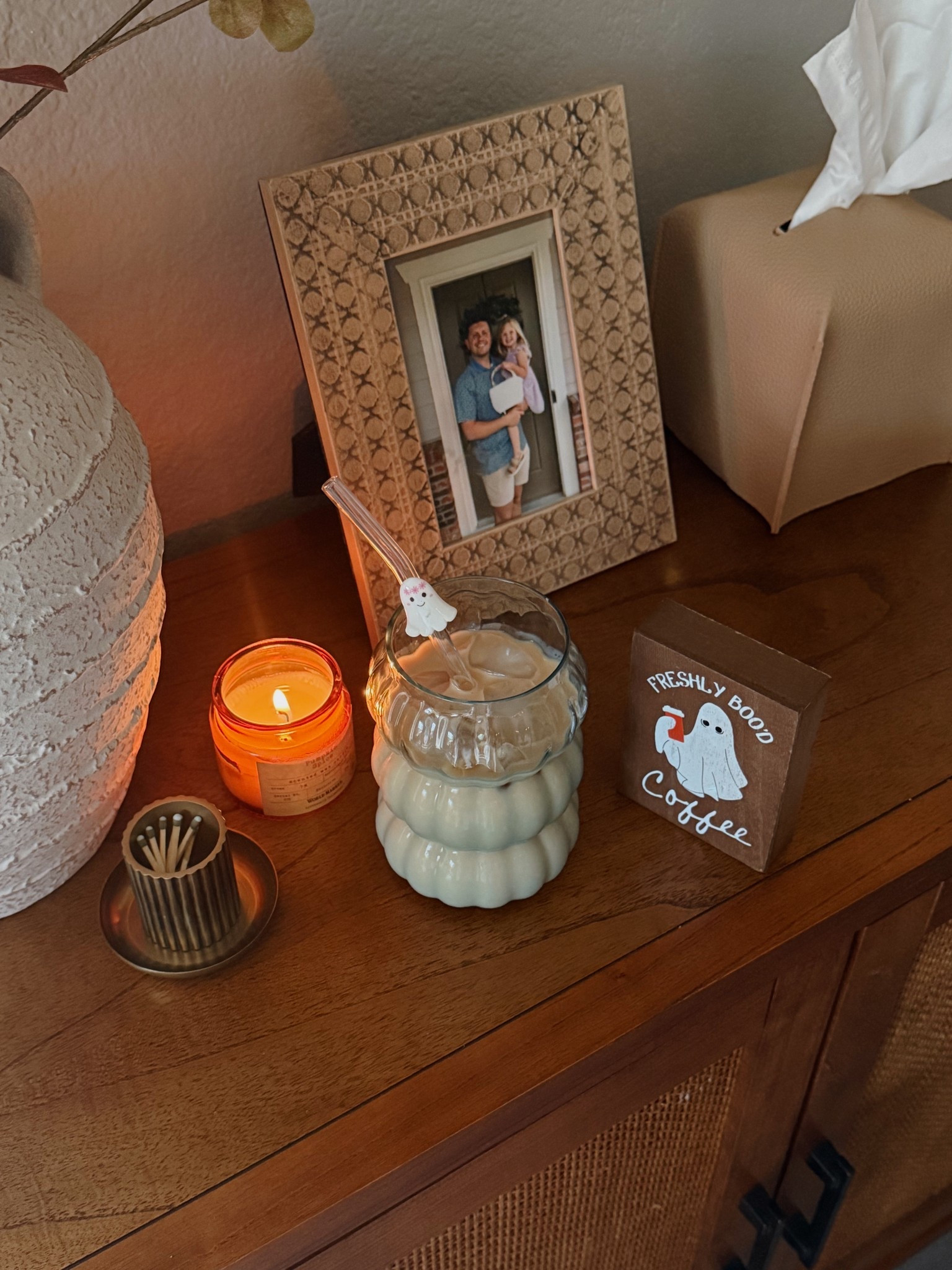 The cutest glass ghost straws!! Set of 4 for $5! 👻 