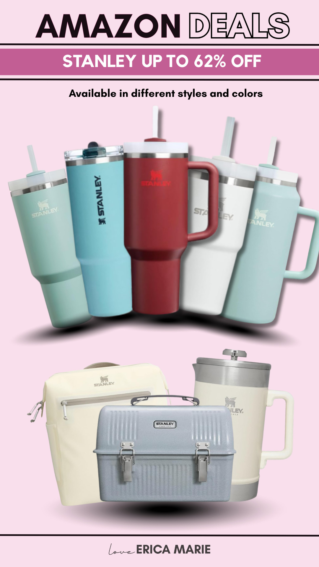 Shop Stanley finds on sale for up to 62% off. Save on popular tumblers, water bottles, and drinkware designed to keep your beverages hot or cold for hours. Perfect for work, travel, workouts, and everyday use. Don’t miss these limited-time Stanley deals while they last. 

 #LTKActive #LTKSaleAlert #LTKTravel