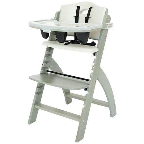 Abiie Beyond Junior Wooden High Chair for Babies and Toddlers - Convertible 3-in-1 Baby Highchair... | Amazon (US)