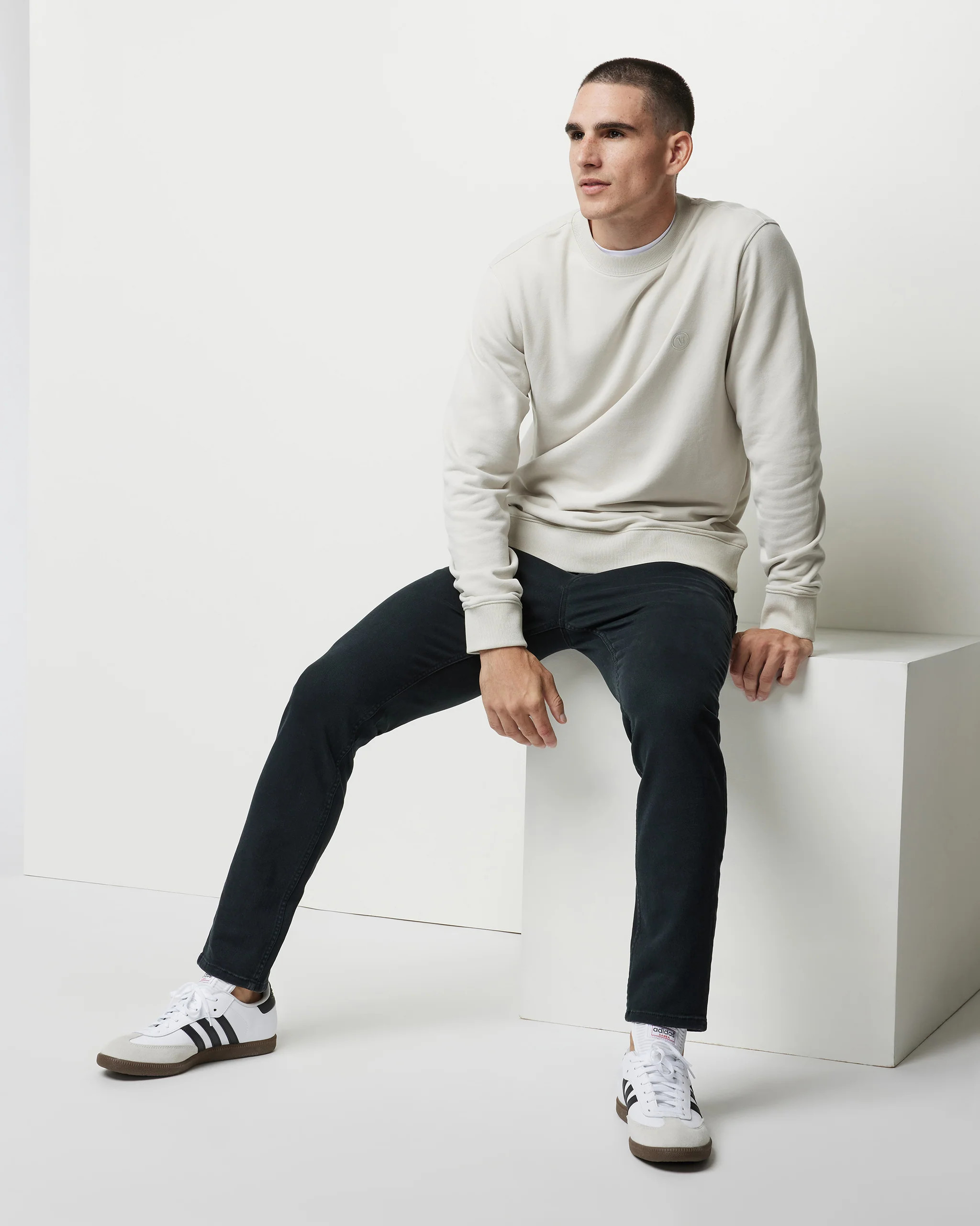 Benton Stretch Twill Pant | Black 5-Pocket Pants | Vuori | Vuori Clothing (US & Canada)