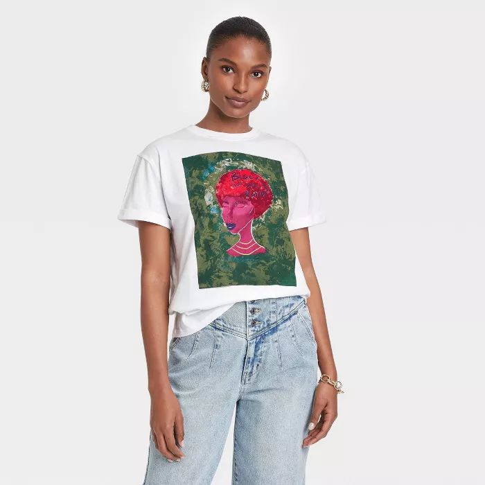 Black History Month Women's Short Sleeve Graphic T-Shirt - White | Target
