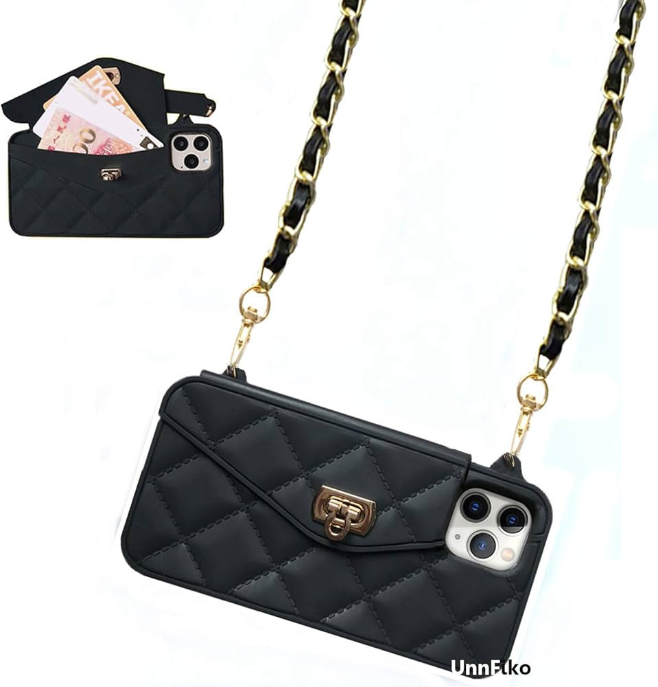 UnnFiko Wallet Case Compatible with iPhone 12 Pro Max, Cute Light Luxury Bag Design, Purse Flip C... | Amazon (US)