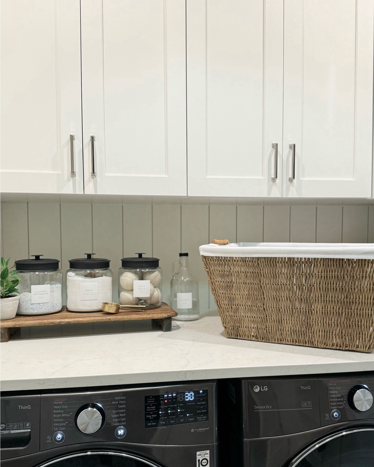 Beautiful lined woven laundry baskets! I love this resin poly rattan, it’s soft and doesn’t catch on your clothing! 

#LTKHome #LTKSaleAlert