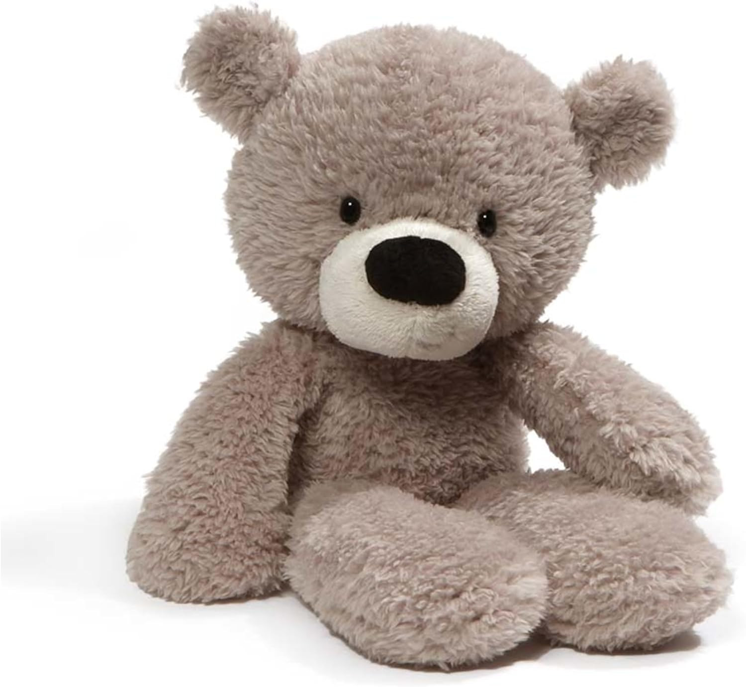 GUND Fuzzy Teddy Bear, Premium Stuffed Animal for Ages 1 and Up, Gray, 13.5” | Amazon (US)
