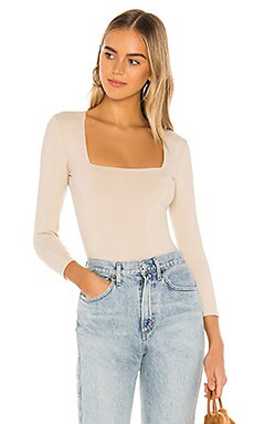 Free People Truth Or Square Bodysuit in Nude from Revolve.com | Revolve Clothing (Global)