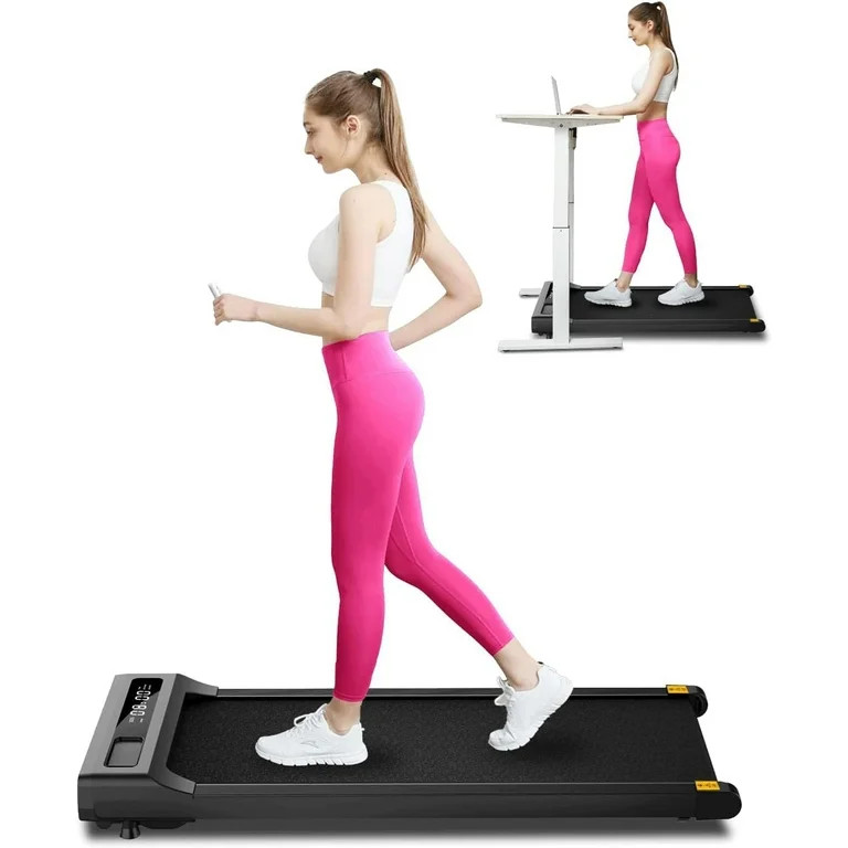 JURITS Walking Pad 2 in 1 for Walking and Jogging, Under Desk Treadmill for Home Office with Remo... | Walmart (US)