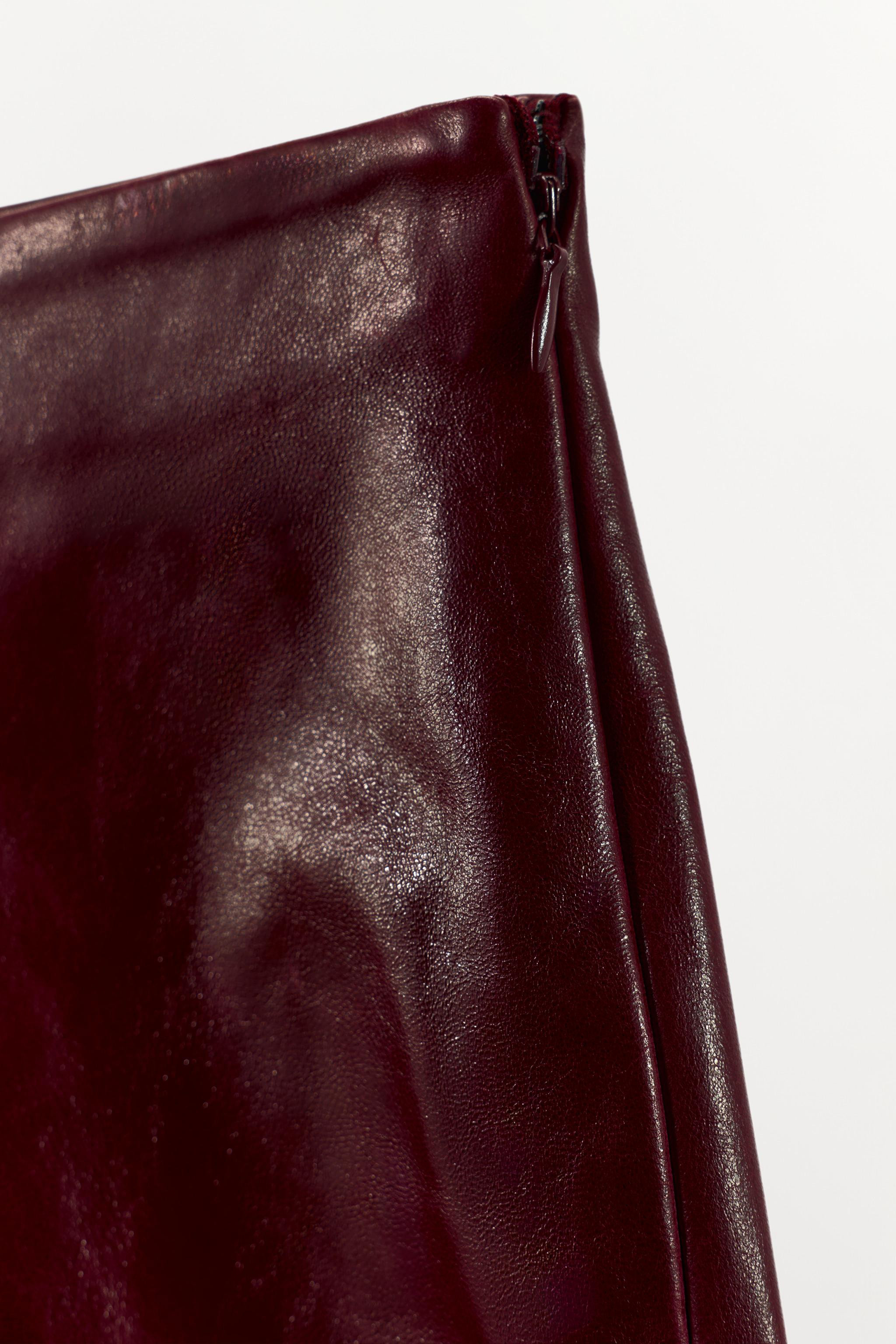 100% LEATHER MINI SHORTS | Zara UK