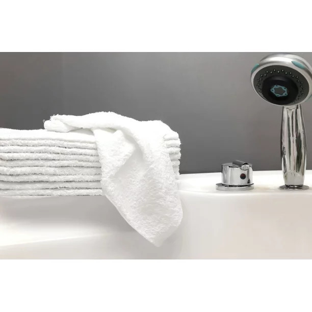 Mainstays 18-Pack Washcloth Bundle, White | Walmart (US)