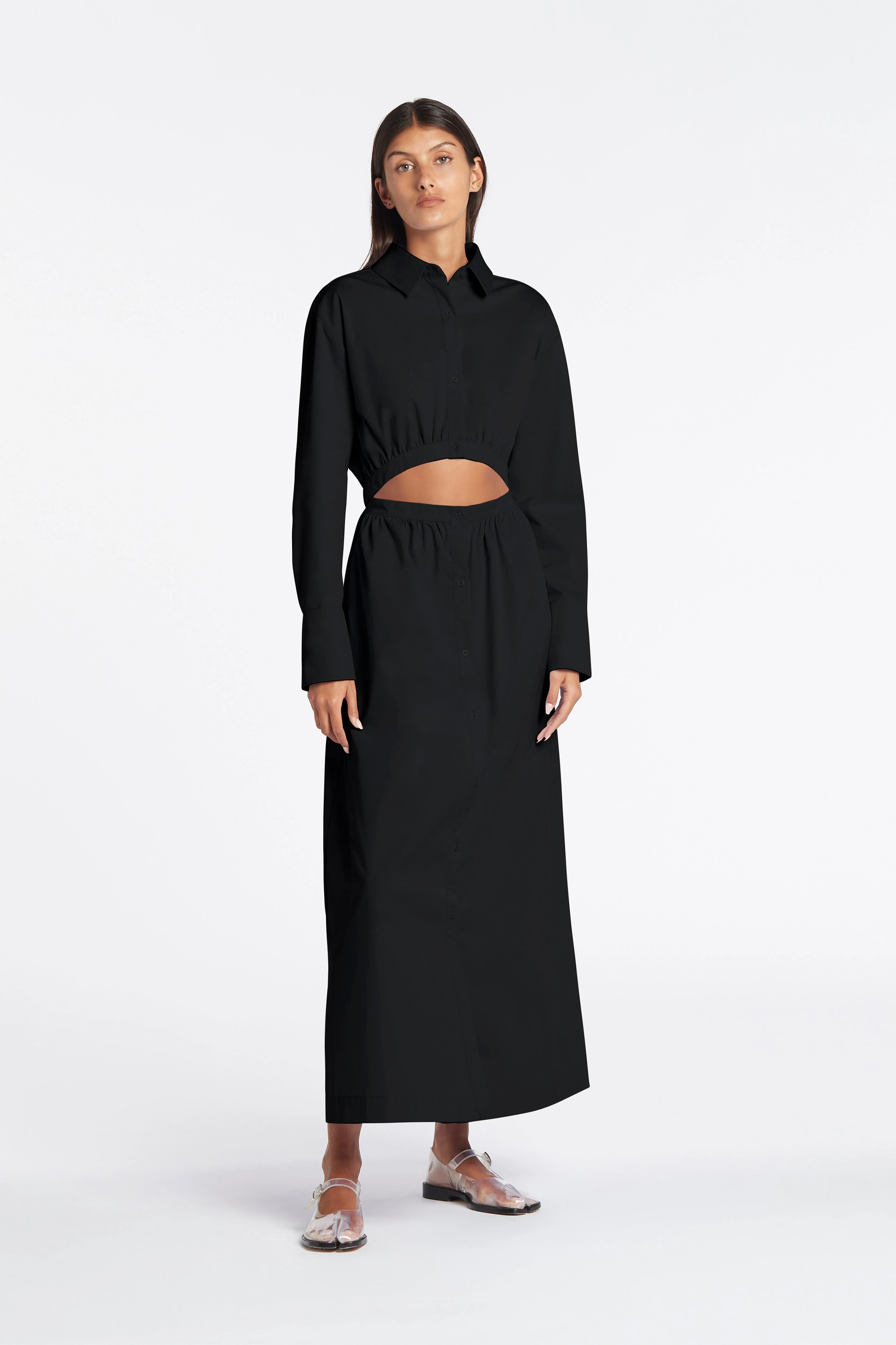 ILKIN DECONSTRUCTED SHIRT DRESS | SIR The Label 