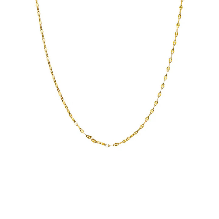 Shiny Baby Mariner Chain Necklace | Adina Eden