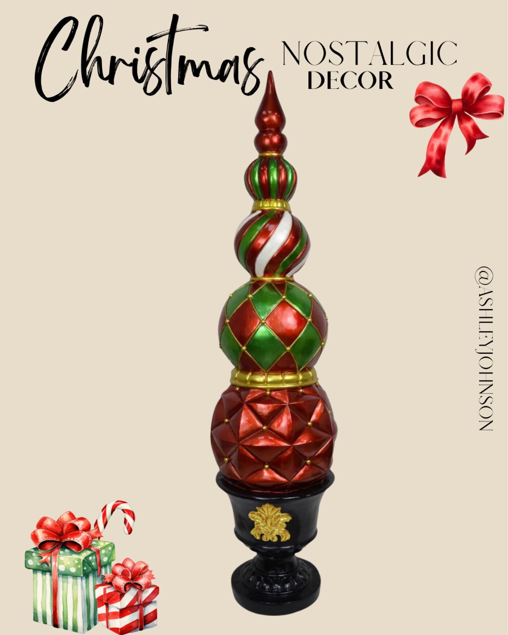 The last 2 years I have said i was going to buy this - if only I can find the perfect place for it..maybe this will be the year! ✨🎄♥️ #christmastopiary #christmasporchdecor #nostalgicdecor #christmasdecor

#LTKSeasonal #LTKStyleTip #LTKHome