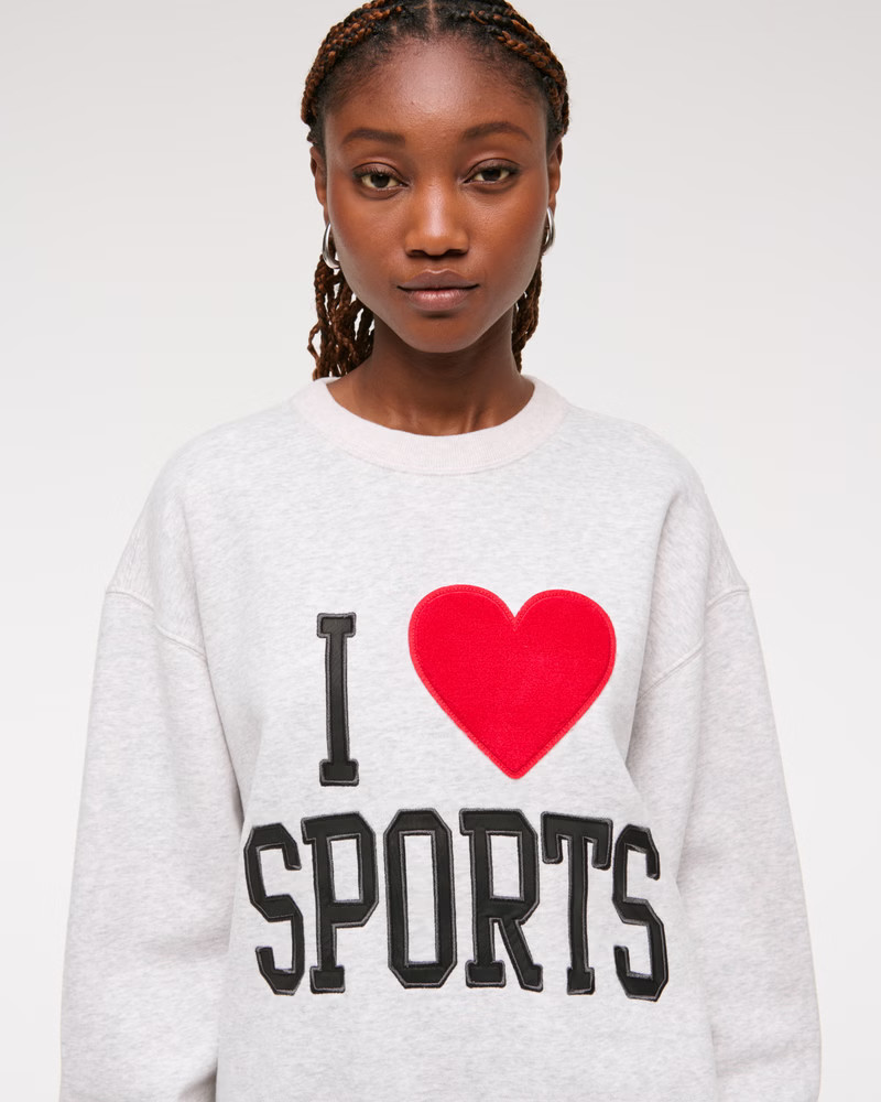 Go Sports Vintage Sunday Crew | Abercrombie & Fitch (US)