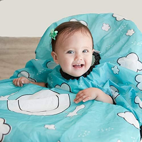 GRABEASE All Over Bib for babies and toddlers, BLW Bibs Covers baby and high chair, Place food on pl | Amazon (US)