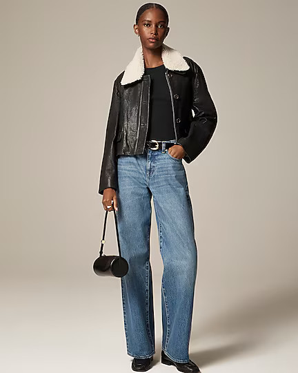 Perfect-fit long-sleeve crewneck T-shirt | J. Crew US