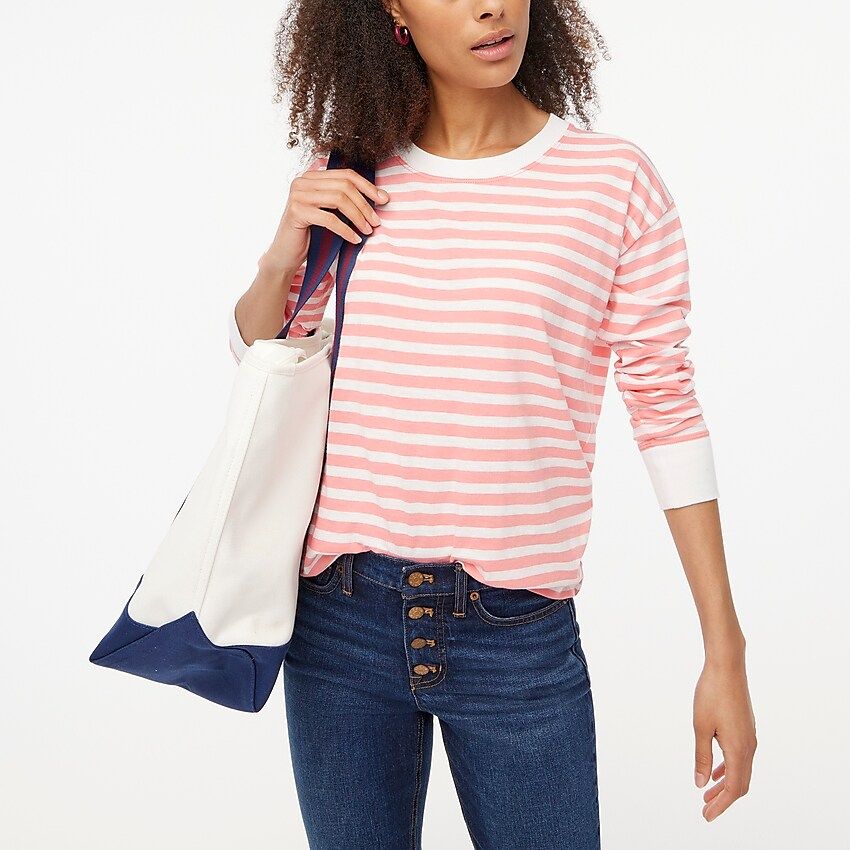 Long-sleeve striped tee | J.Crew Factory