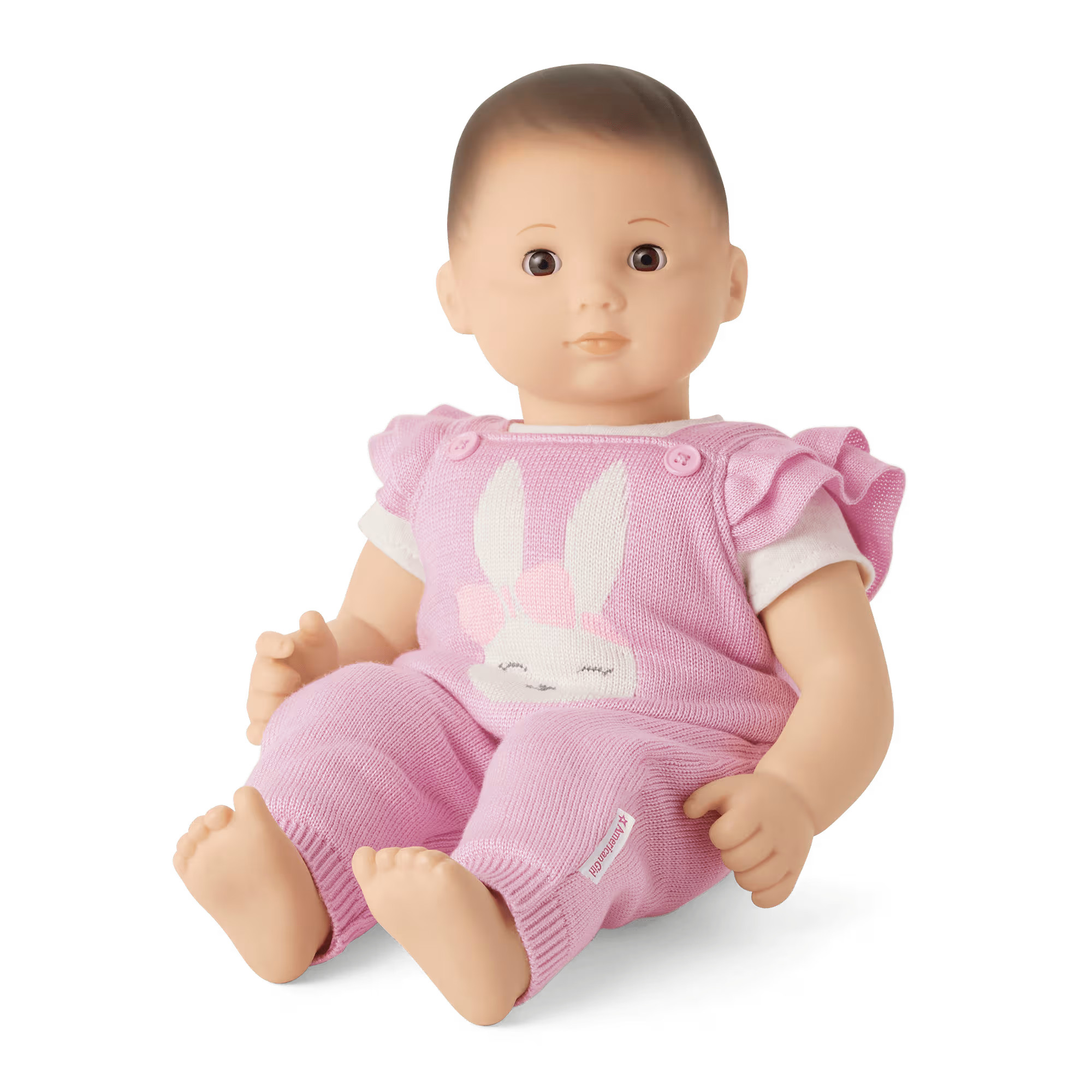 Pink Bunny Overalls Set for Bitty Baby® Dolls | American Girl