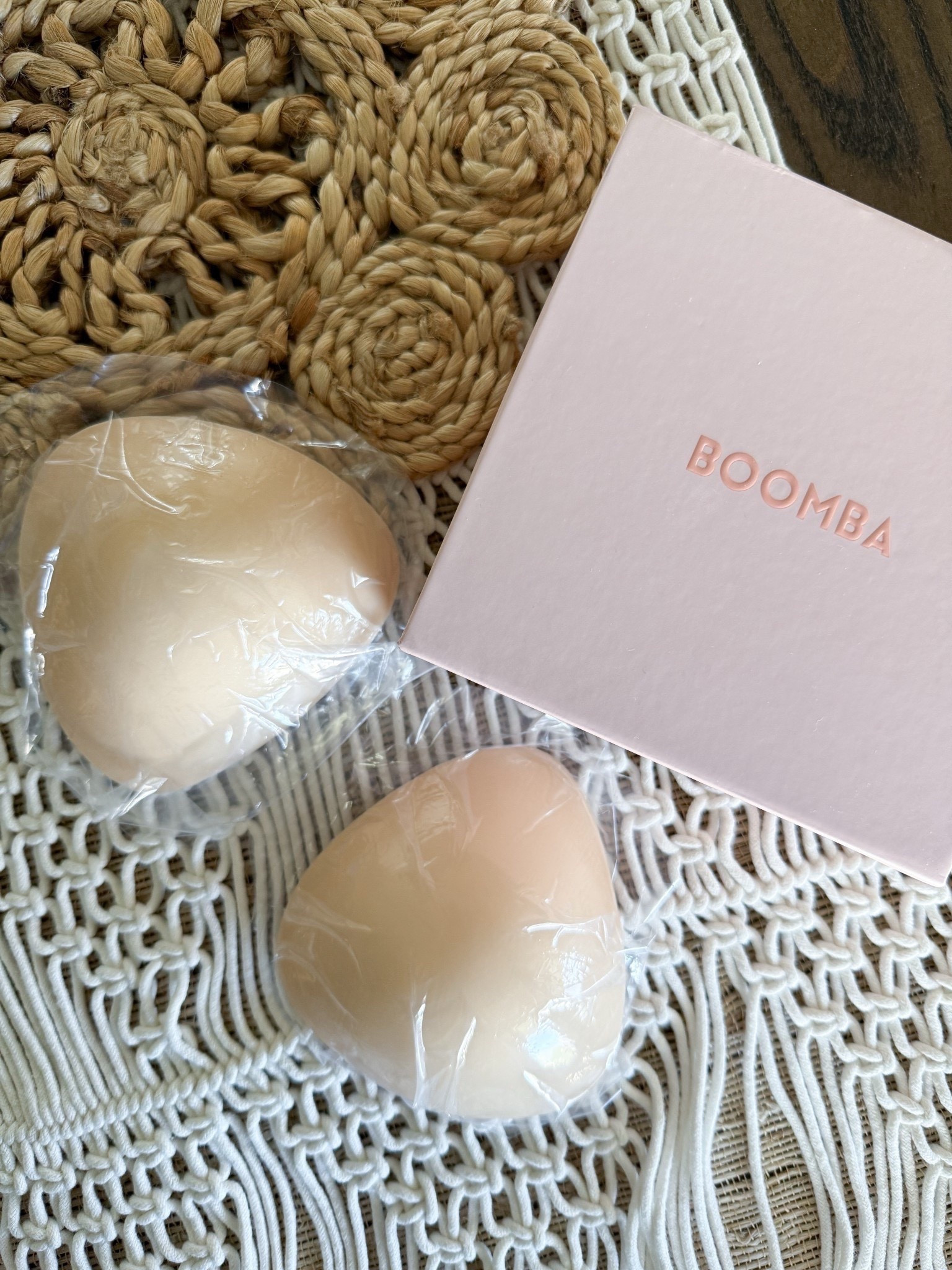 These BOOMBA inserts have been a game changer since losing nearly 100 pounds, they help add back just the right amount of size for a natural look under dresses, tops, & swim. No bra needed, just extra shape & confidence where I want it. 

boomba inserts - add cup size - post weight loss fashion - sticky bra alternative - backless outfit solution - boost bust size - natural look inserts - summer outfit hack - plunge neckline fix - wardrobe essential - ltk summer style - ltk fashion favorite - sticky bra - nipple covers - Anthropologie

#LTKU #LTKmomlife #LTKNYFW