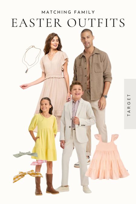 Target neutrals for the win! These family Easter outfits can be worn all year.

#LTKSeasonal #LTKfamily #LTKfindsunder50