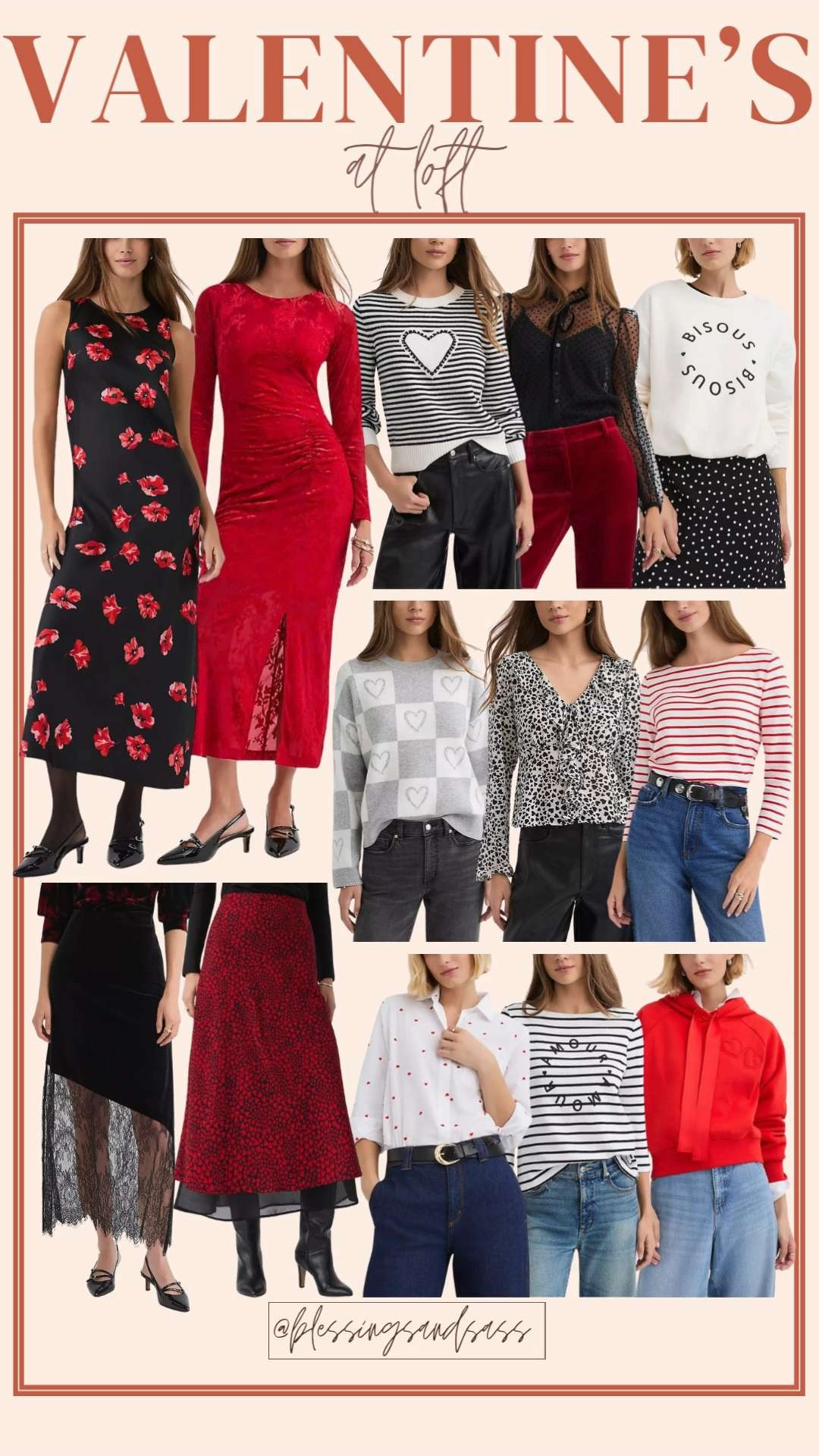 Valentine's Day Outfit Inspo from Loft!






Valentines day, outfit inspo, pink, red, black, valentines day outfit inspo, red dress, black skirt, heart outfit, pink outfit, valentines day outfit aesthetic, loft outfits 

 #LTKootd #LTKSeasonal #LTKOver40