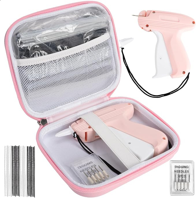 Stitch Gun for Clothes, Quick Clothing Fixer Handheld Stitch Tag Gun for Clothing Mini Stitch Qui... | Amazon (US)