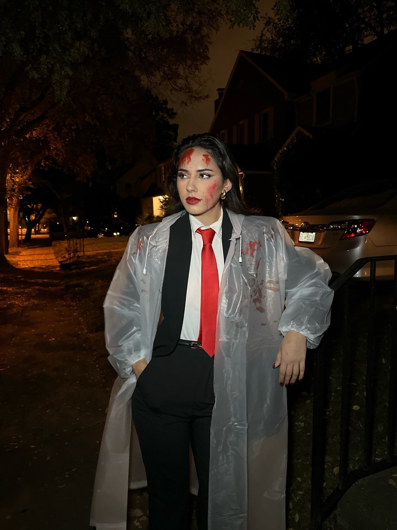 American Psycho inspired Halloween costume 🩸🪓

#LTKstyletip #LTKSeasonal #LTKHalloween