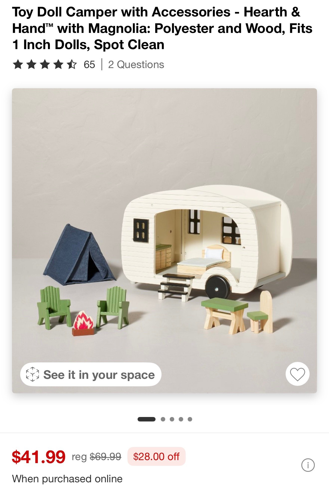 Hearth and hand wooden camper! $28 off! Run! This will sell out so fast! 

#LTKKids #LTKWatchNow #LTKSpringSale