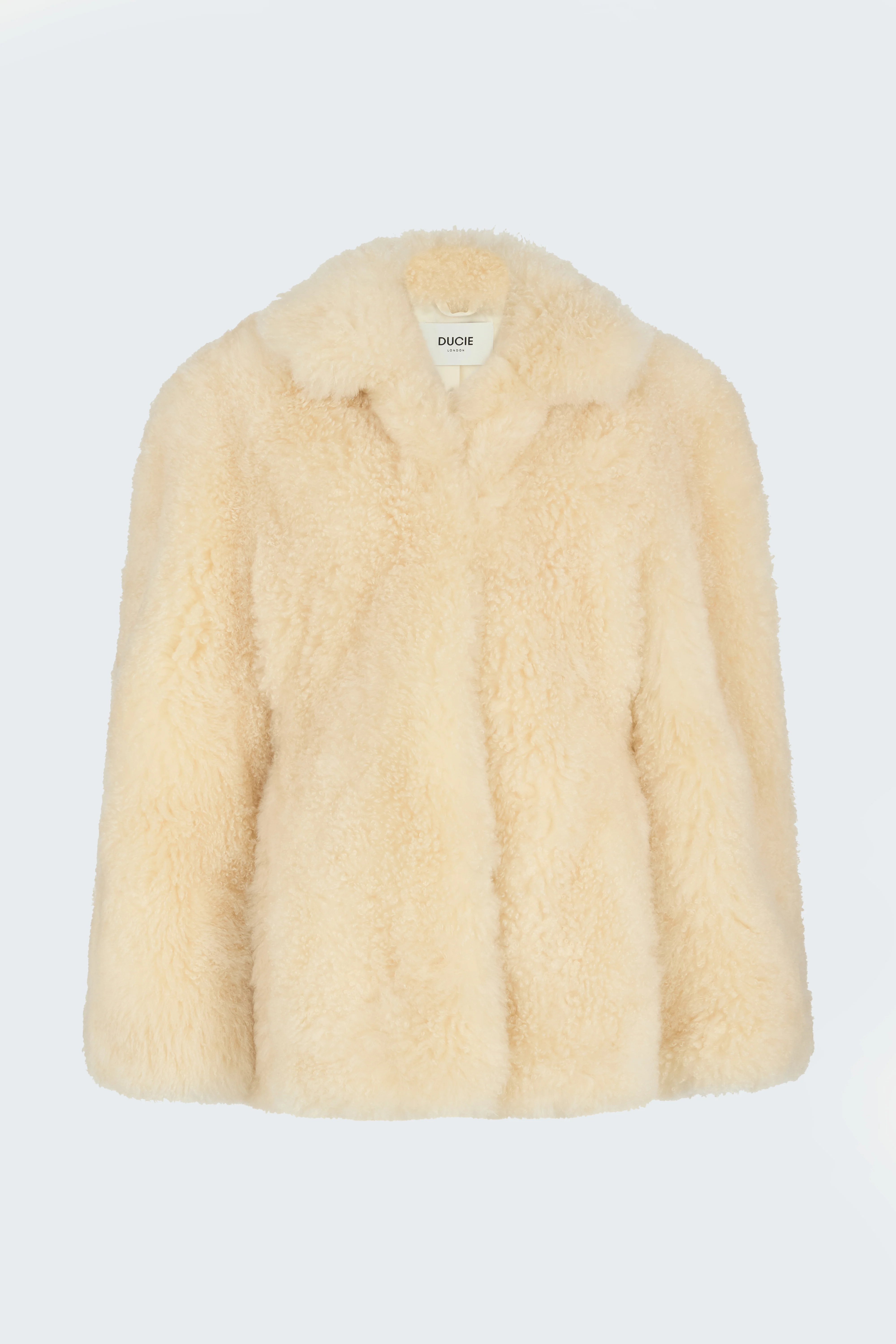 Maeve Shearling Jacket | DUCIE