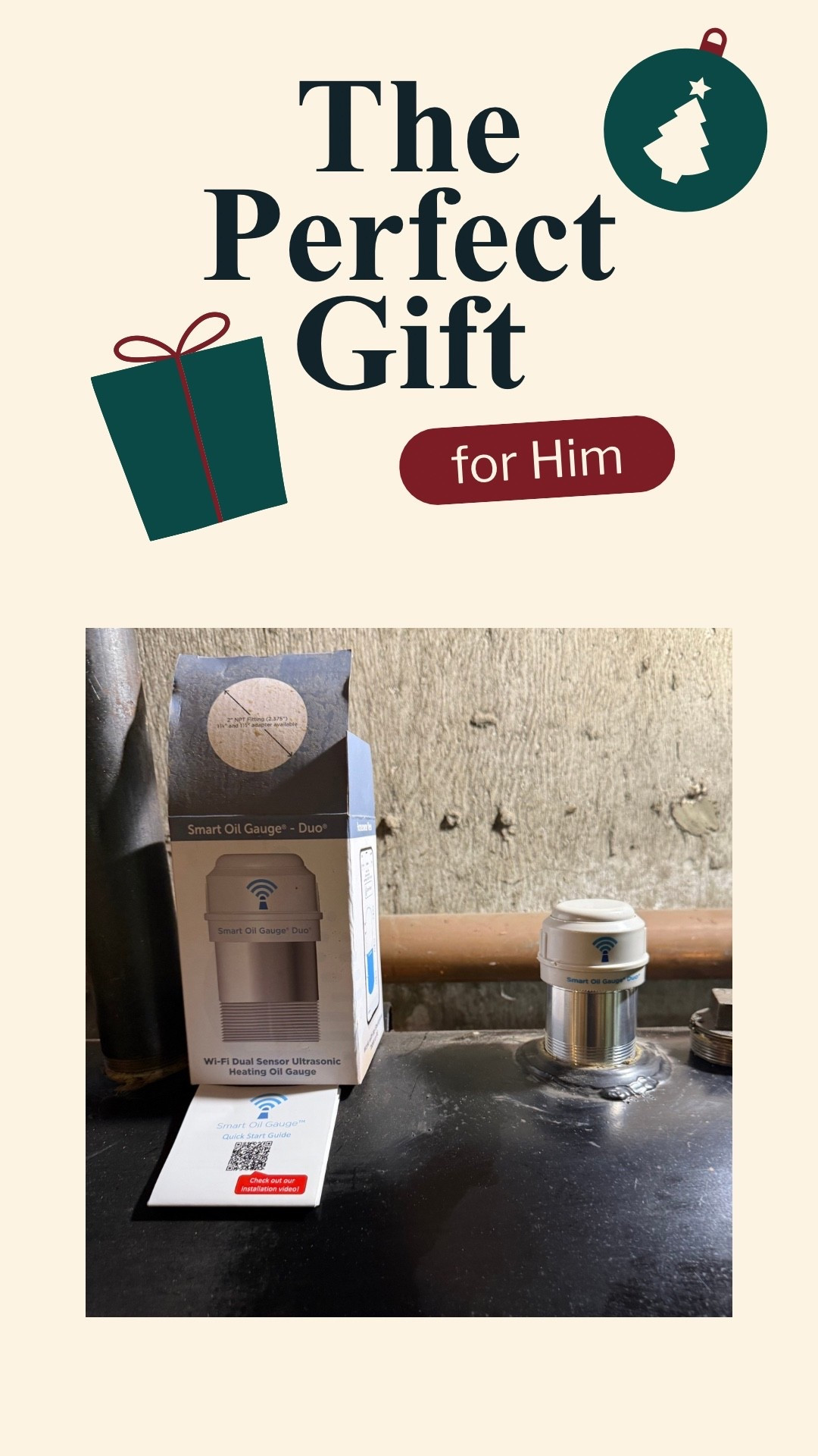 The perfect gift for him this year; smart WiFi oil gauge!

#LTKMens #LTKHome #LTKGiftGuide