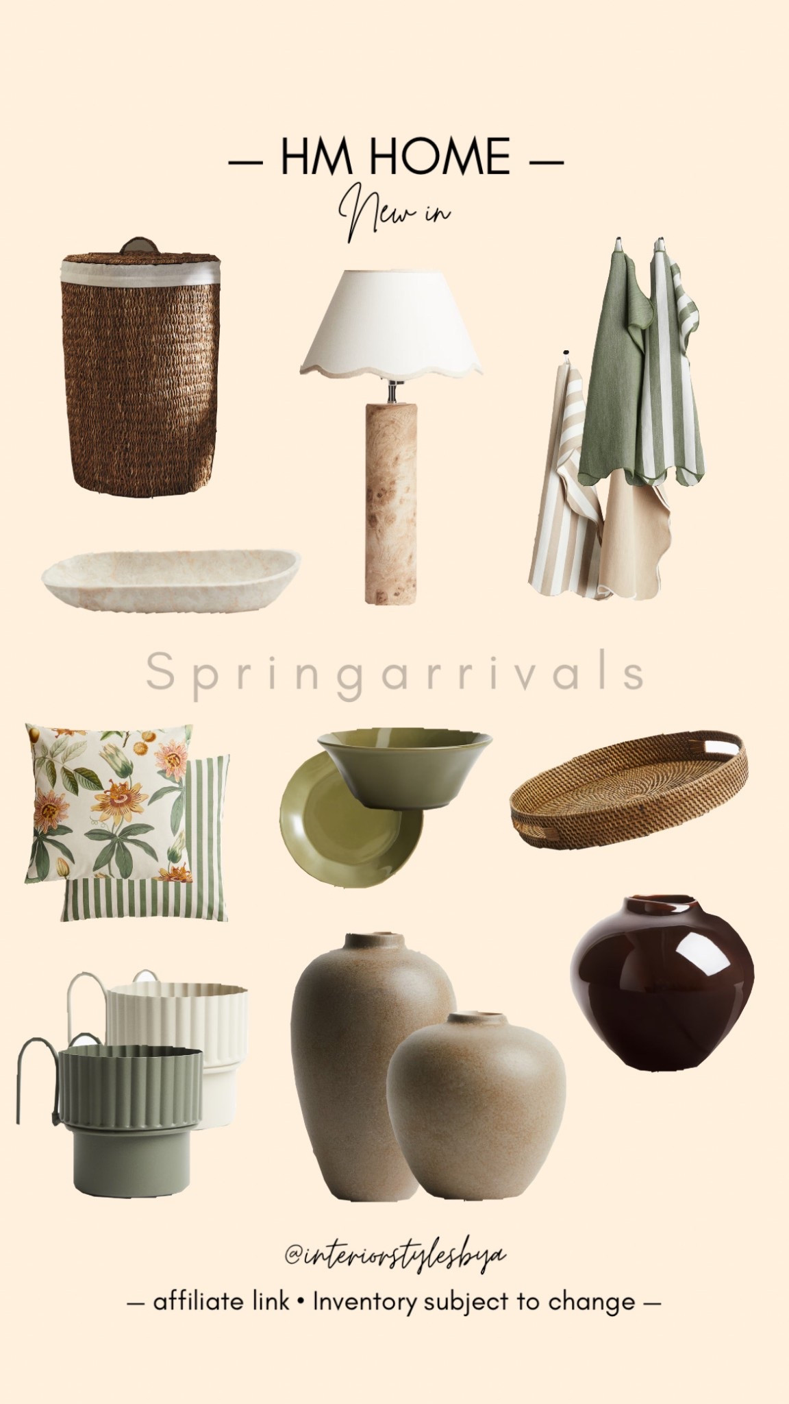 New in @hmhome 😍

Loving the green accents, wood tones and textures from the new collection. 

HM home finds | Spring collection | Spring decor | home inspo

#LTKcanada #LTKspring #LTKstyletip